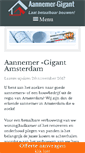 Mobile Screenshot of aannemer-gigant.nl